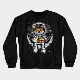 Astronaut Fastfood Floki Inu Coin Floki Army To The Moon Crypto Token Cryptocurrency Wallet Birthday Gift For Men Women Kids Crewneck Sweatshirt